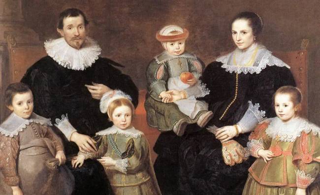 Anthonie Reyniers és családja, Cornelis de Vos festménye
