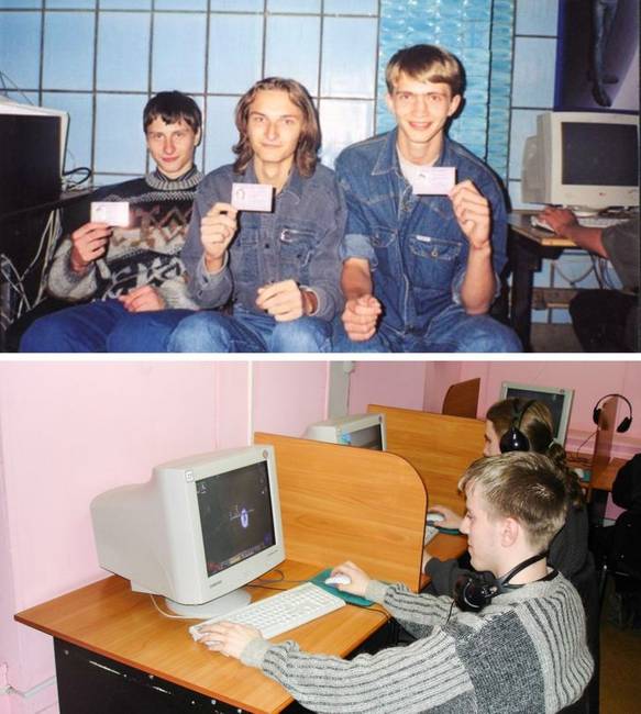 „Ma megtaláltam a számítógépes klub régi fényképeit, ahová a 2000-es évek elején jártam. Mindannyian olyan stílusosak voltunk."