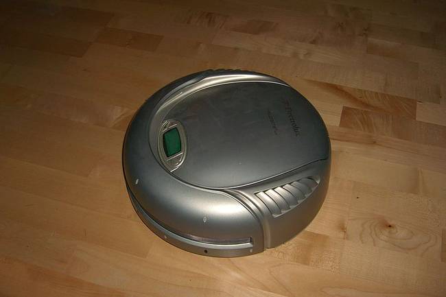 Első robotporszívó modell.