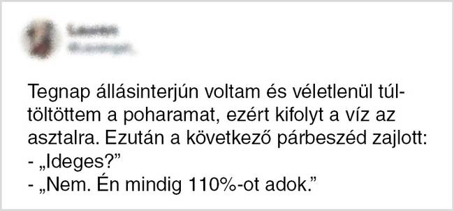 110%-ig töltötte.