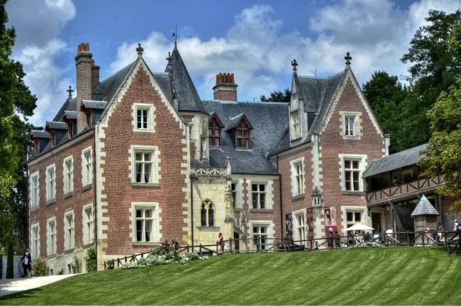A Clos Lucé kastély.