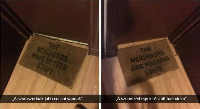 Jószomszédi iszony...😂
