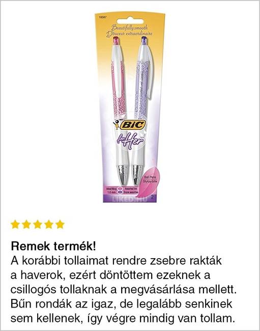 BIC golyóstoll.