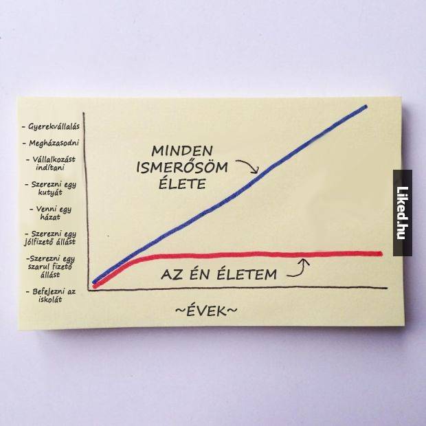 Az életem alakulása, egy képen.