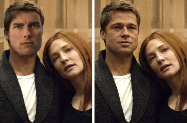 A Benjamin Button különös életének főszerepére pedig Tom Cruise-t szerették volna felkérni, de nem vállalta.