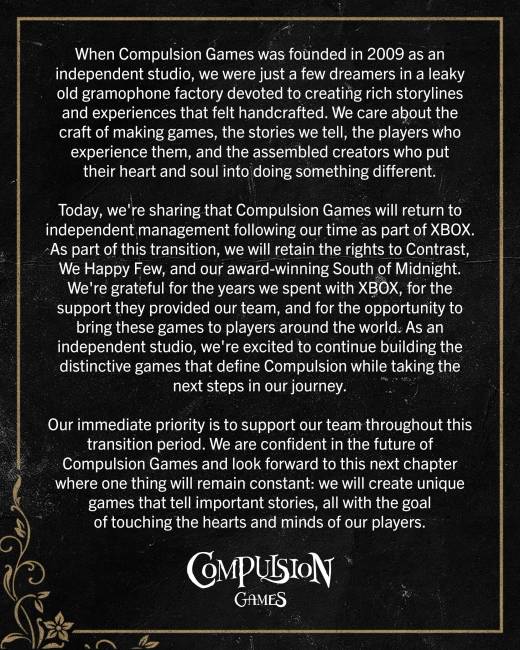 Függetlenné válik a Double Fine és a Compulsion Games az Xbox-tól