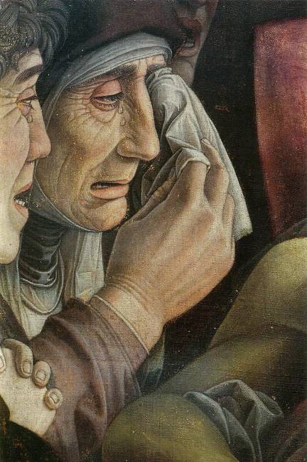 Mi a baj Mantegna „A halott Krisztus siratása” című festményével?