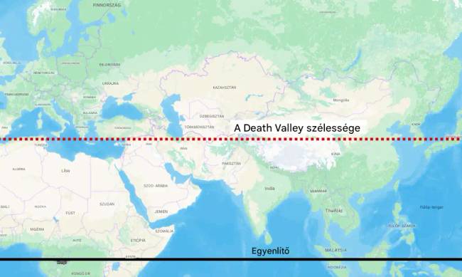 Miért olyan félelmetes a „Death Valley” az Egyesült Államokban?
