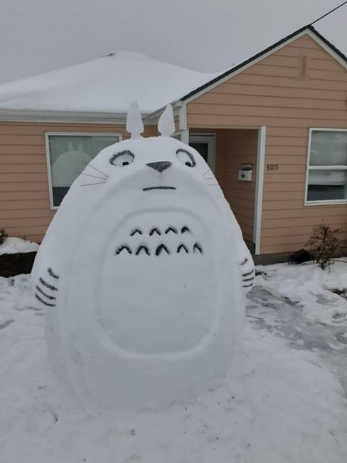 Totoro hóember.
