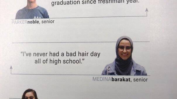 „Sosem állt rosszul a hajam egyszer sem a középiskolában."