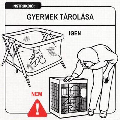 20 szemléletes használati utasítás gyerekekhez, kizárólag (nagyon) kezdő szülőknek
