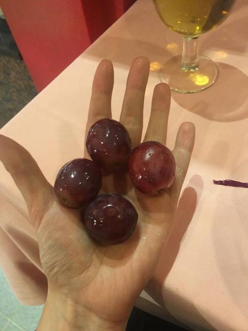 „A legnagyobb szőlők, amiket valaha láttam."