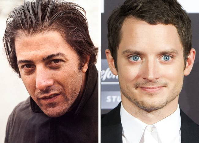 Dustin Hoffman és Elijah Wood, 32 évesen.