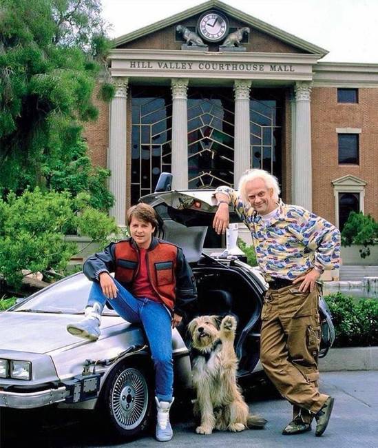 Marty, Einstein és a Doki - 1989-ben.