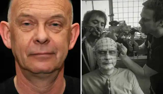 Doug Bradley türelmesen viseli a "szegeket".