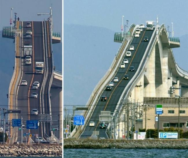 Eshima Ohashi híd, Japán
