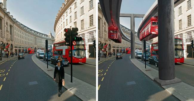 Függővasút, London
