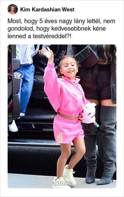 Kim Kardashian így köszöntötte a lányát a születésnapján.