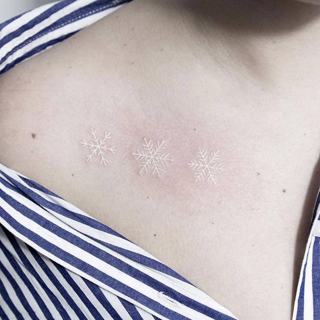 A fehér az új fekete: 20 elegáns fehér-tetoválás, ami kifinomult ékszerként díszíti a testet