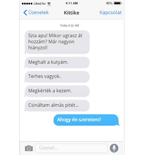 Nem szívbajos a fater.