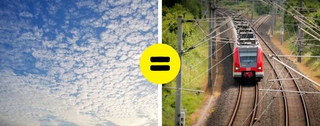 A felhők átlagosan 150 km/h-s sebességgel mozognak.