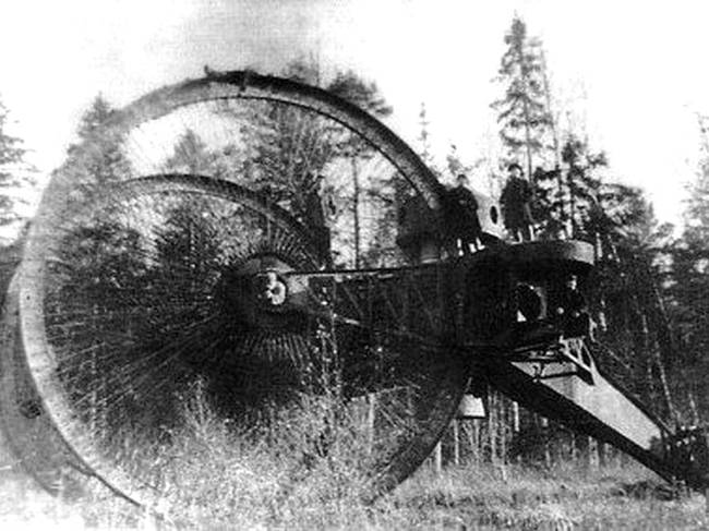 Cár-harckocsi, Oroszország (1914-1915)