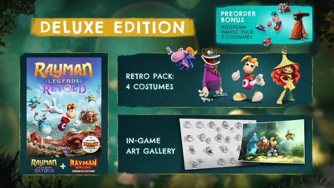 Elindultak a Rayman Legends Retold előrendelései, októberben érkezik a játék