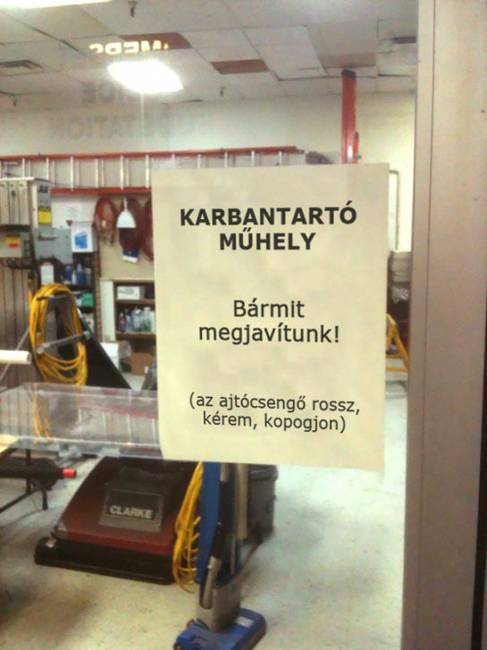 Mint amikor a cipész a legkényelmetlenebb cipőben jár.