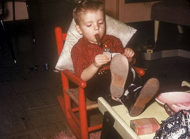 „Én, 1958-ban. Azóta sem voltam még egyszer ennyire menő."