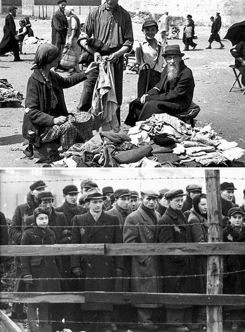 Lengyel gettó a Holokauszt idején, 1941-ben.