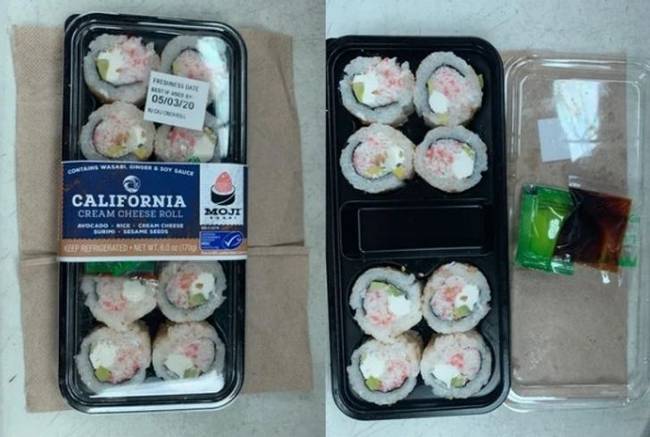 „Azt hittem, hogy lesz még benne sushi."