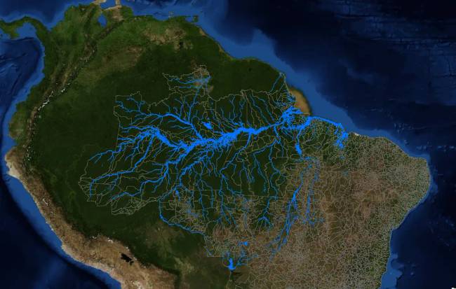 Az óceánvíz sótalanítását maga az Amazonas is remekül elvégzi. Pinson tengerész, amikor 1500-ban az Amazonas torkolatához ért, „Édes-tengernek” nevezte el az Atlanti-óceánnak ezt a szegletét: a folyó 160 km-re a torkolattól sótalanítja a vizet.