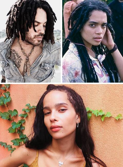 Zoë Kravitz - Lenny Kravitz és Lisa Bonet gyermeke.