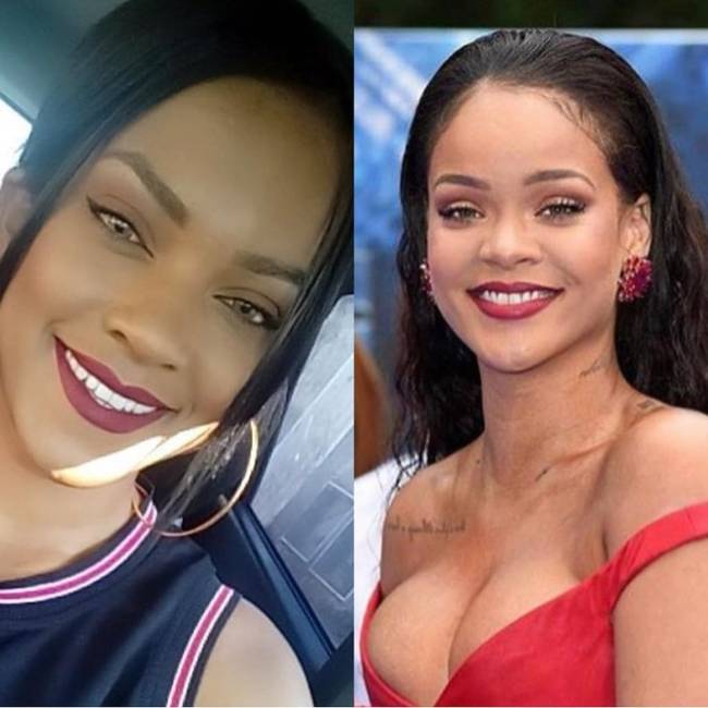 Ez a lány kiköpött Rihanna.