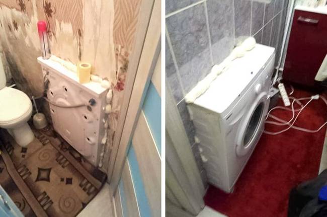 Legalább nem kell külön polcot csinálni a WC-ben.