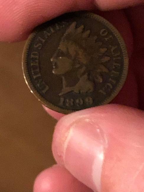 „Kutyasétáltatás közben véletlenül találtam egy 1899-es érmét."