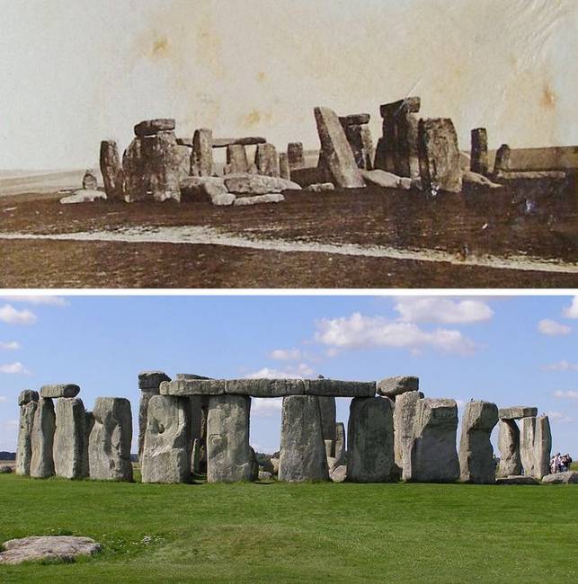 A Stonehenge-t többször is megváltoztatták és átalakították a történelem során.