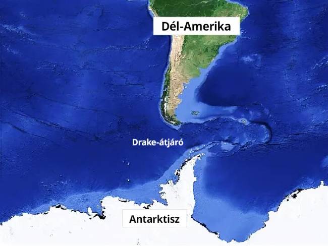 A legveszélyesebb hely az óceánban nem a Bermuda-háromszög, hanem a Drake-átjáró