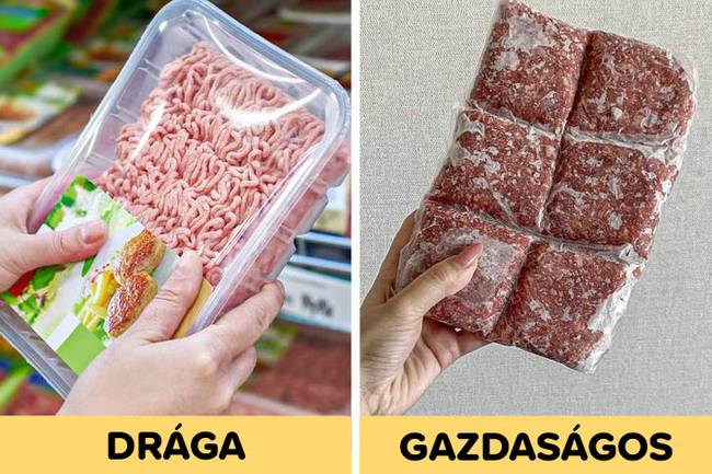 Előrecsomagolt darálthús