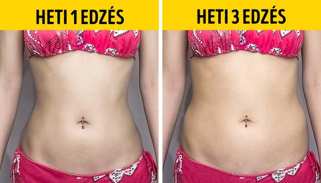 Nem kell rendszeresen a hasra edzenünk ahhoz, hogy szép legyen.