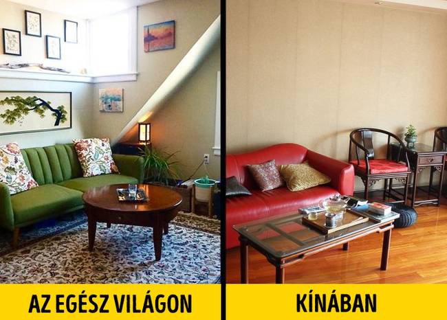 A kínai apartmanokban nincs szőnyeg