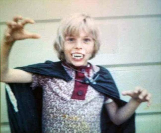 Kurt Cobain fiatalon.