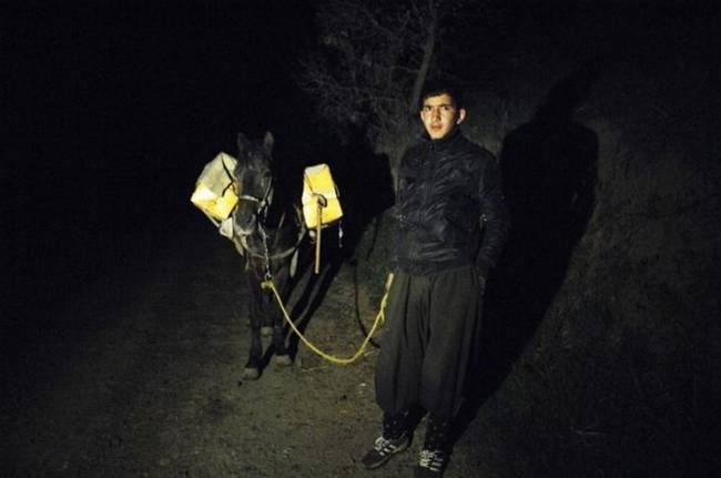 Végezetül pedig egy srác, aki nem bonyolította túl a dolgot: az éjszaka közepén egy 7 kg hasissal megpakolt szamárral próbált meg átkelni a határon, feltűnésmentesen...😂