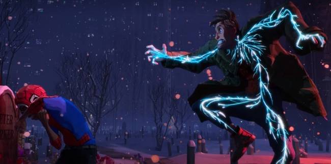 A Pókember: Irány a Pókverzum! című animációs filmben, amikor Miles Morales megrázza Peter B. Parker-t, akkor a karakter idegrendszerét látjuk kiemelve, bár ilyen jelenteknél általában a csontvázat szoktuk látni. Ez a megoldás azonban tudományos szempontból valósághűbb.