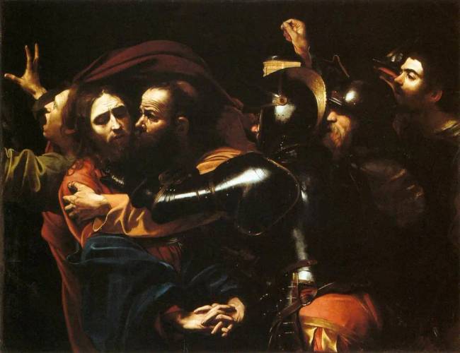 „Júdás csókja”, Caravaggio