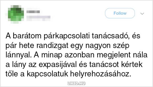 Egy igazi szakember ilyenkor is higgadt és szakmaias marad.