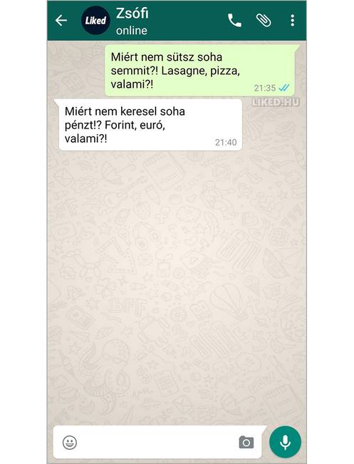 18 üzenet, ami bizonyítja, hogy egy házasságban sosem lehet unatkozni