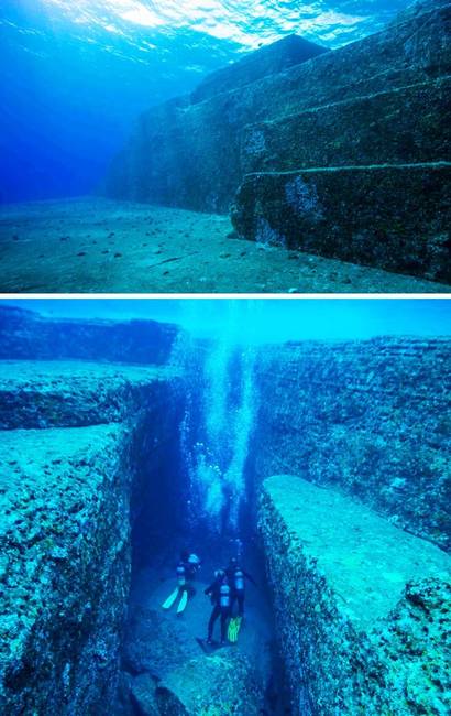 Jonaguni, japán víz alatti piramisai.