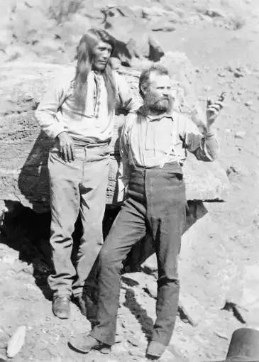 John Wesley Powell – utazó és felfedező.