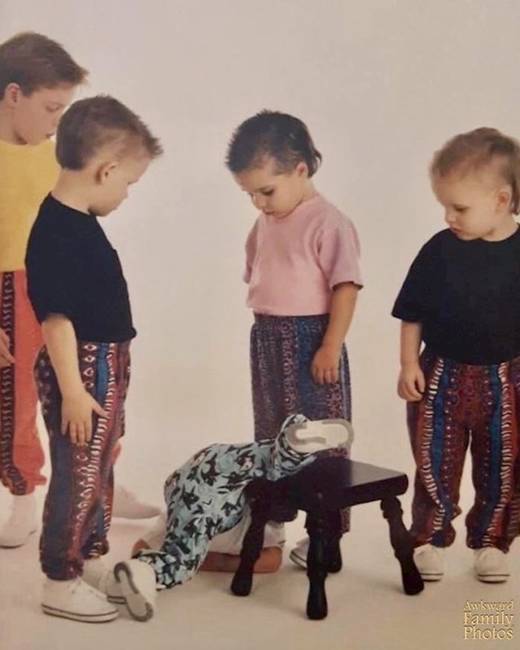 Ez az Instagram-oldal kínos családi fotókat gyűjt, íme a legviccesebbek közülük